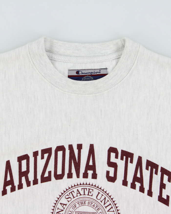 Vintage 1990s Champion Reverse Weave Arizona State Crewneck Sweatshirt - S