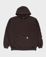 Vintage Carhartt DKB Midweight Sleeve Logo Loose Fit Pullover Hoodie - XL
