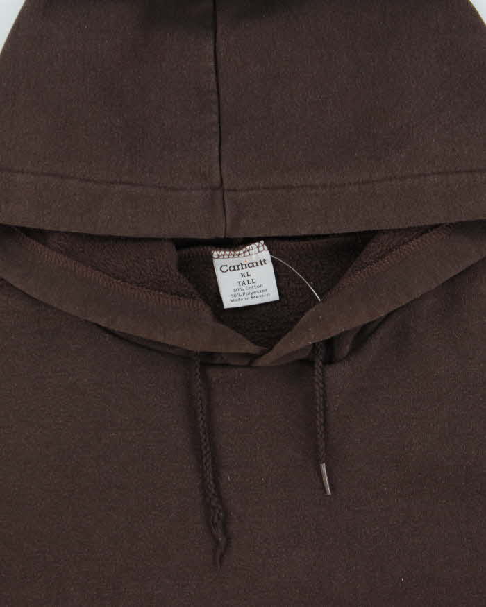 Vintage Carhartt DKB Midweight Sleeve Logo Loose Fit Pullover Hoodie - XL