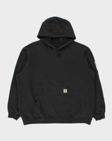 Vintage Carhartt BLK Midweight Sleeve Logo Original Fit Pullover Hoodie - XXL