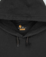 Vintage Carhartt BLK Midweight Sleeve Logo Original Fit Pullover Hoodie - XXL