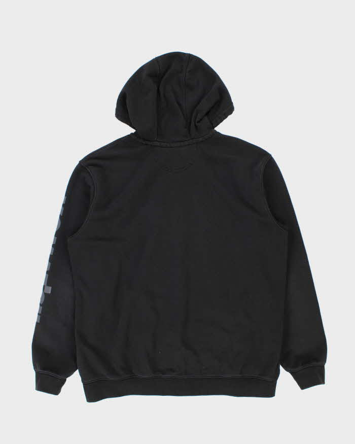 Vintage Carhartt BLK Midweight Loose Fit Full-Zip Hoodie - XL