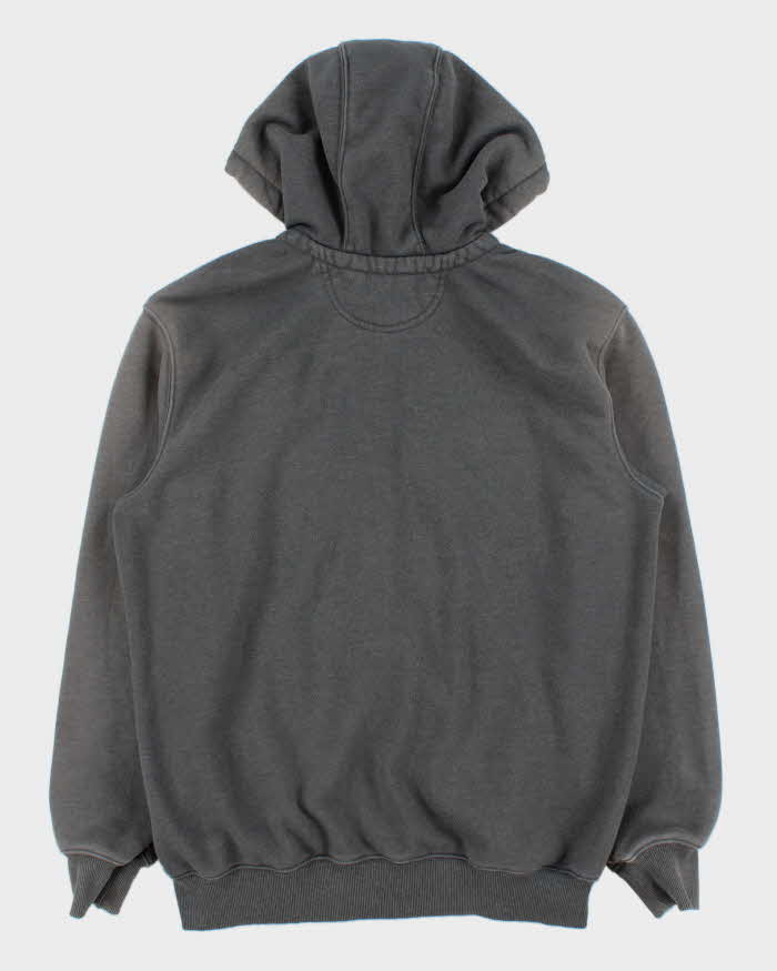 Vintage Carhartt Heavyweight Distressed Loose Fit Full-Zip Rain Defender Hoodie - M