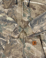 Vintage Carhartt Realtree Camo Midweight Zip-Up Hoodie - M