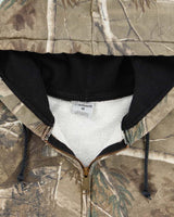 Vintage Carhartt Realtree Camo Midweight Zip-Up Hoodie - M