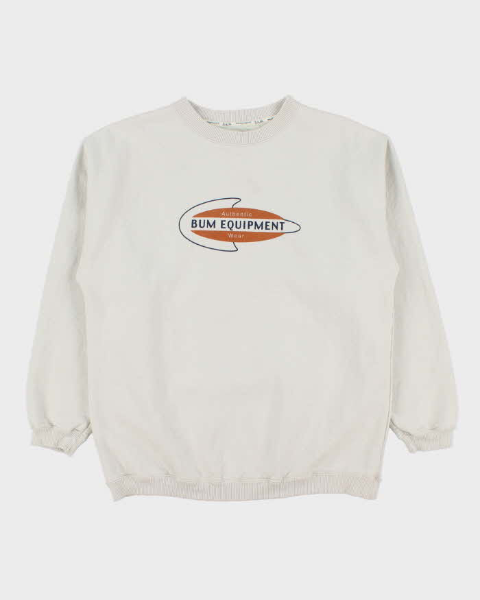 Vintage 1990s B.U.M Equipment Classic Crewneck Sweatshirt - M