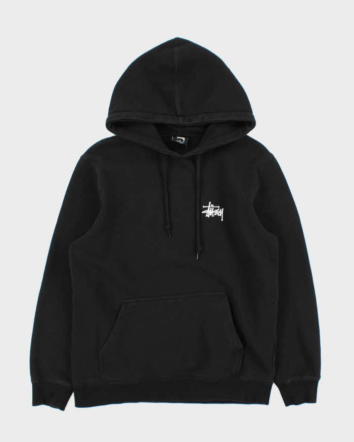 Vintage Stussy Heavyweight Pullover Hoodie - S