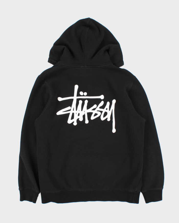 Vintage Stussy Heavyweight Pullover Hoodie - S