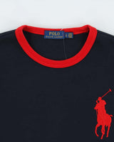 Vintage Polo Ralph Lauren Big Pony 67 Cookie Patch Heavyweight Crewneck Sweatshirt - L