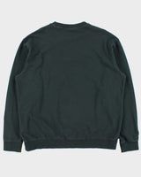 Vintage Billabong Heavyweight Forest Green Embroidered Crewneck Sweatshirt - XXL