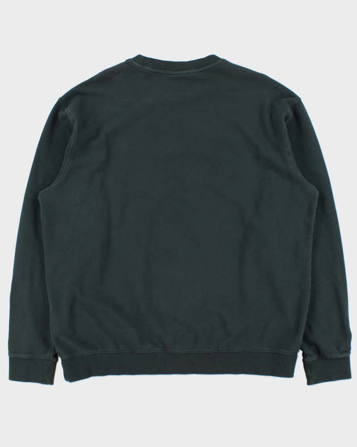 Vintage Billabong Heavyweight Forest Green Embroidered Crewneck Sweatshirt - XXL