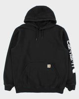 Vintage Carhartt Midweight Sleeve Logo Loose Fit Hoodie - L