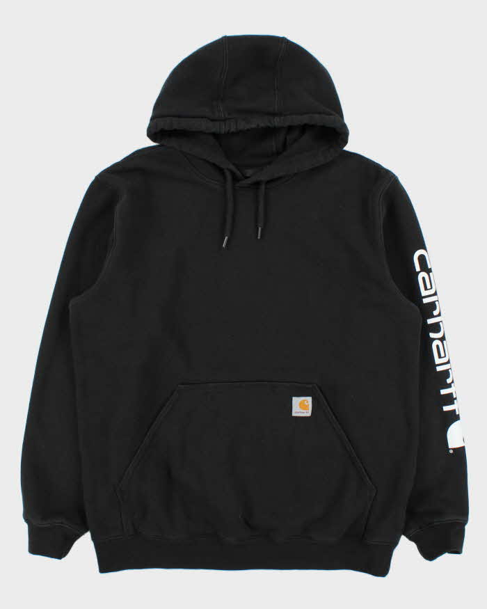 Vintage Carhartt Midweight Sleeve Logo Loose Fit Hoodie - L