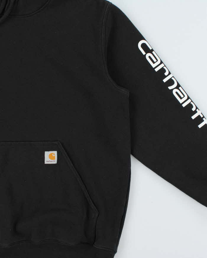Vintage Carhartt Midweight Sleeve Logo Loose Fit Hoodie - L