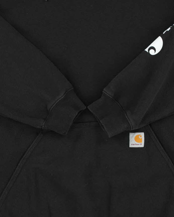 Vintage Carhartt Midweight Sleeve Logo Loose Fit Hoodie - L