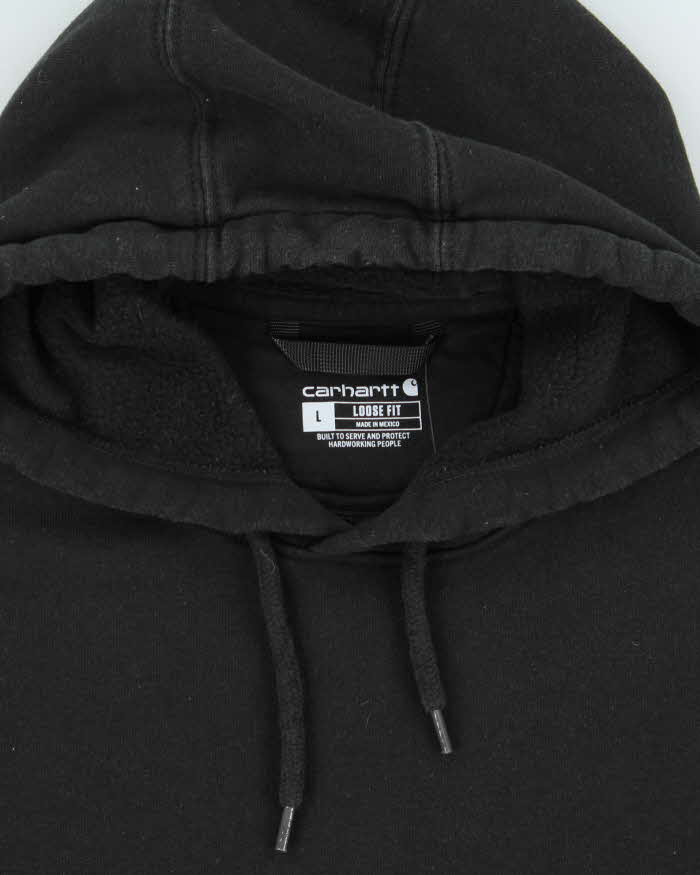 Vintage Carhartt Midweight Sleeve Logo Loose Fit Hoodie - L