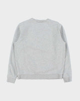 Vintage Lacoste Sport Marl Grey Classic Croc Crewneck Sweatshirt - M