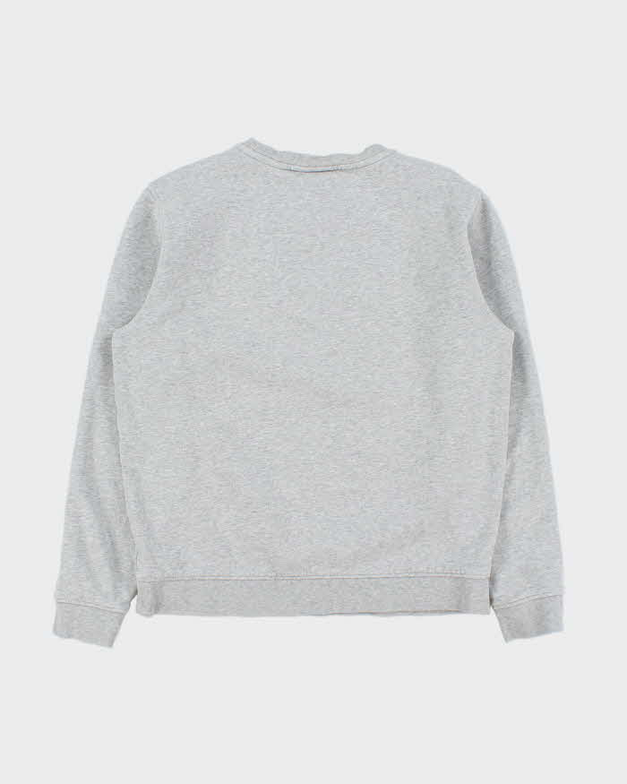 Vintage Lacoste Sport Marl Grey Classic Croc Crewneck Sweatshirt - M