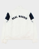 Vintage 2003-04 Y2K Adidas Real Madrid CF Zip-Up Football Track Sweatshirt - XL