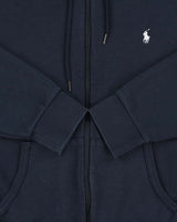 Vintage Polo Ralph Lauren Navy Heavyweight Zip-Up Hoodie - L
