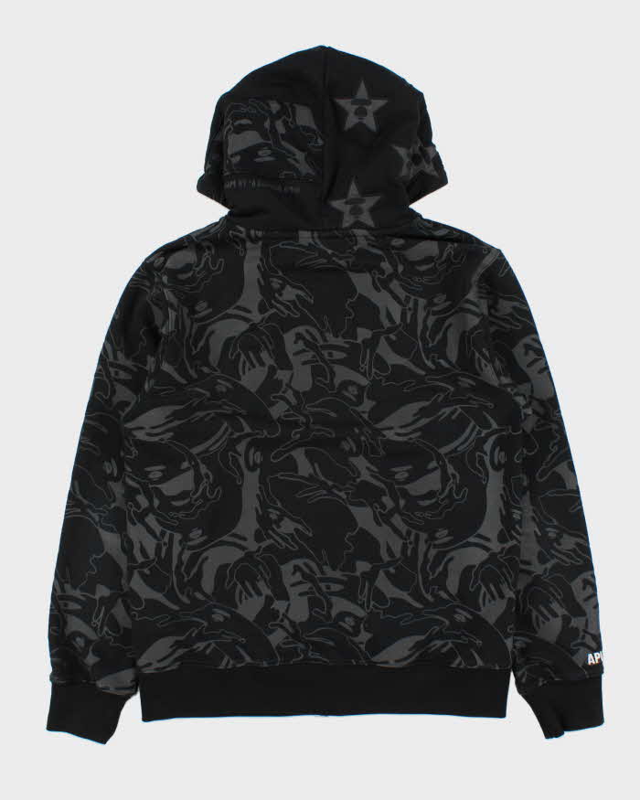 Aape By A Bathing Ape Heavyweight Camo APUNVS Zip-Up Hoodie - L
