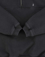 SS2024 Stussy Heavyweight Spiral Fleeced Lined Funnel-Neck Quarter-Zip Sweatshirt - S
