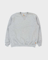 Vintage Carhartt Marl Grey Heavyweight Original Fit Crewneck Sweatshirt - XL
