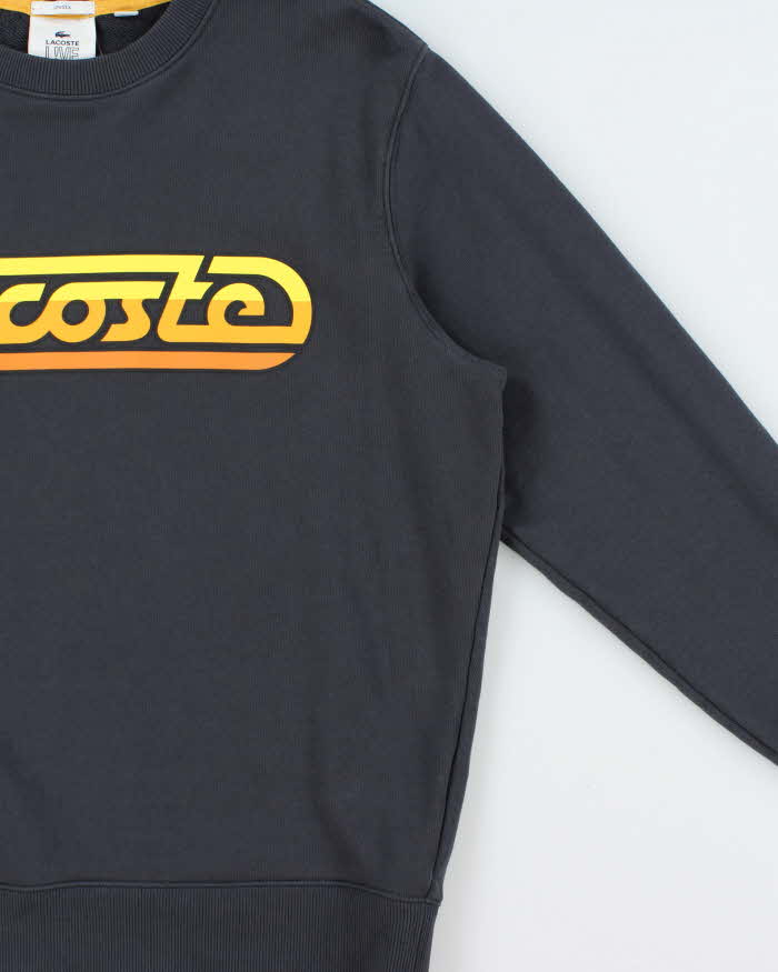 Vintage Lacoste Live Heavyweight Spell-Out Unisex Crewneck Sweatshirt - L