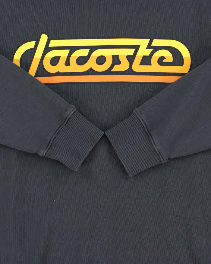 Vintage Lacoste Live Heavyweight Spell-Out Unisex Crewneck Sweatshirt - L