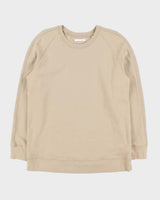 Helmut Lang Beige Heavyweight Taped Crewneck Sweatshirt - XL