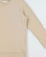 Helmut Lang Beige Heavyweight Taped Crewneck Sweatshirt - XL