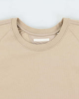 Helmut Lang Beige Heavyweight Taped Crewneck Sweatshirt - XL