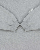 Vintage 1990s Adidas Marl Grey Heavyweight Boxy Crewneck Sweatshirt - M