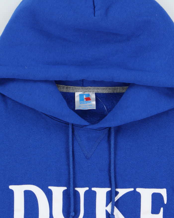 Vintage Y2K 00s Russell Athletics Heavyweight Embroidered Duke University Pullover Hoodie - XL