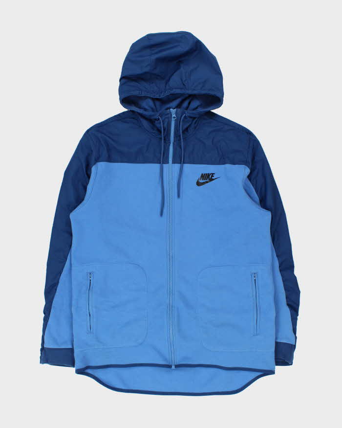 Vintage Nike Tech Two-Tone Heavyweight Shell Full-Zip Hoodie - XL