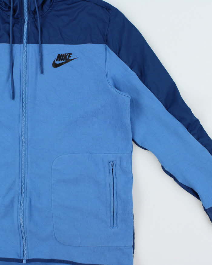 Vintage Nike Tech Two-Tone Heavyweight Shell Full-Zip Hoodie - XL