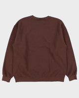 Vintage Thrasher Magazine Brown Flame Logo Crewneck Skater Sweatshirt - L