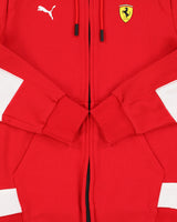 Puma Scuderia Ferrari Heavyweight Rib Full Zip Racing Hoodie - S