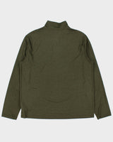 Vintage Polo Ralph Lauren Performance Khaki Lightweight Thermal Quarter-Zip Sweatshirt - L