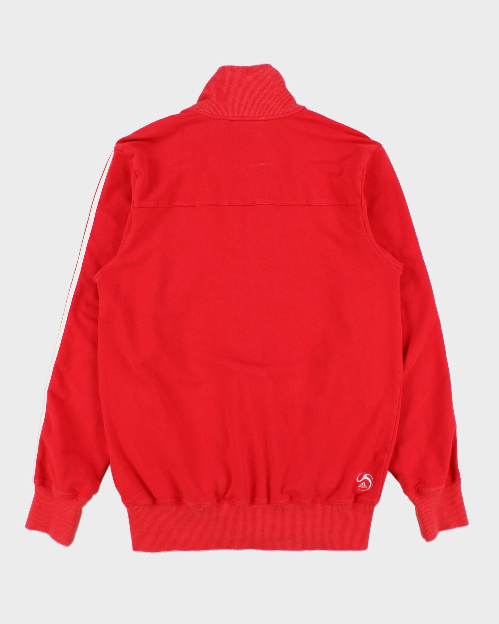 Vintage 2004 Y2K Adidas Football ''Stevie G'' Zip-Up Track Sweatshirt - L