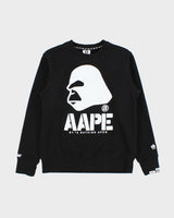 Aape By A Bathing Ape APUNVS Heavyweight Crewneck Sweatshirt - S