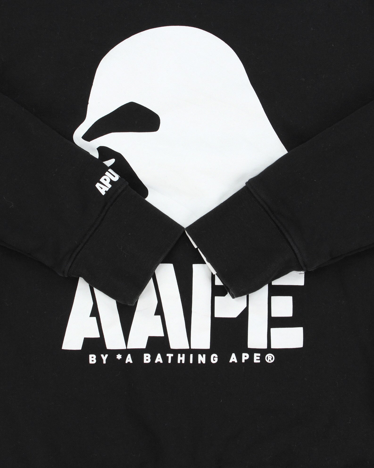 Aape By A Bathing Ape APUNVS Heavyweight Crewneck Sweatshirt - S