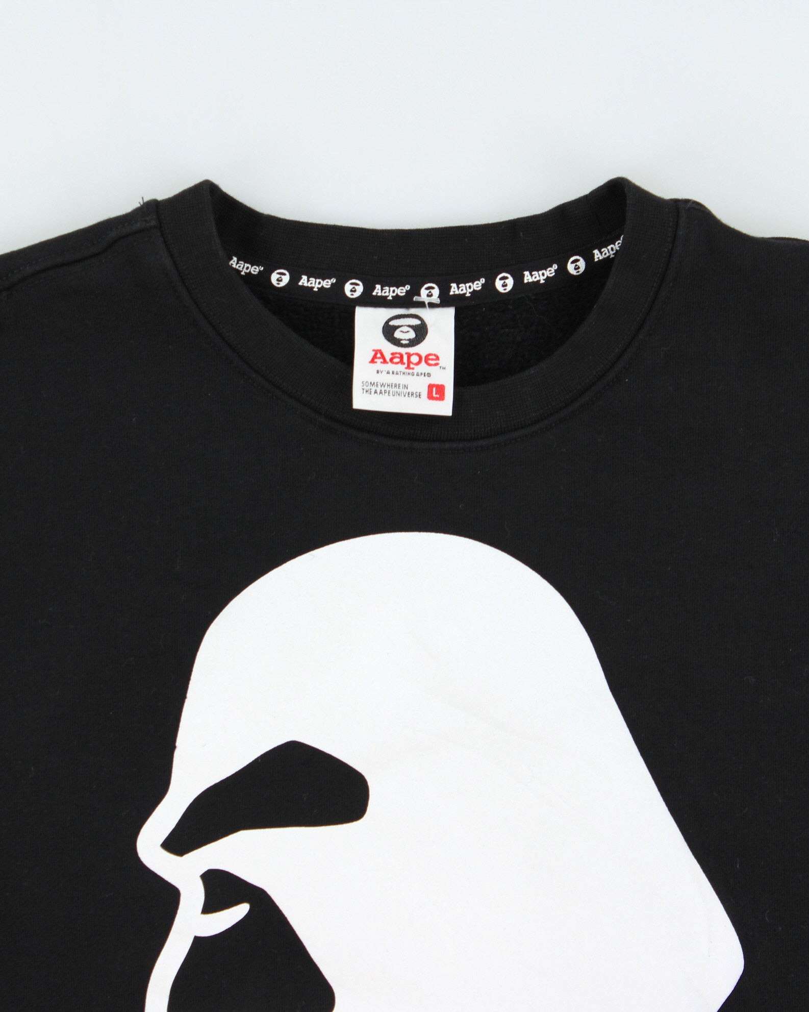 Aape By A Bathing Ape APUNVS Heavyweight Crewneck Sweatshirt - S
