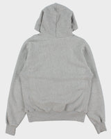 Vintage Champion Grey Marl Heavyweight Reverse Weave Pullover Hoodie - S