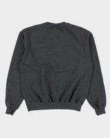 Vintage Champion Eco Grey Marl Stitch Embroidered Minnesota Crewneck Varsity Sweatshirt - M