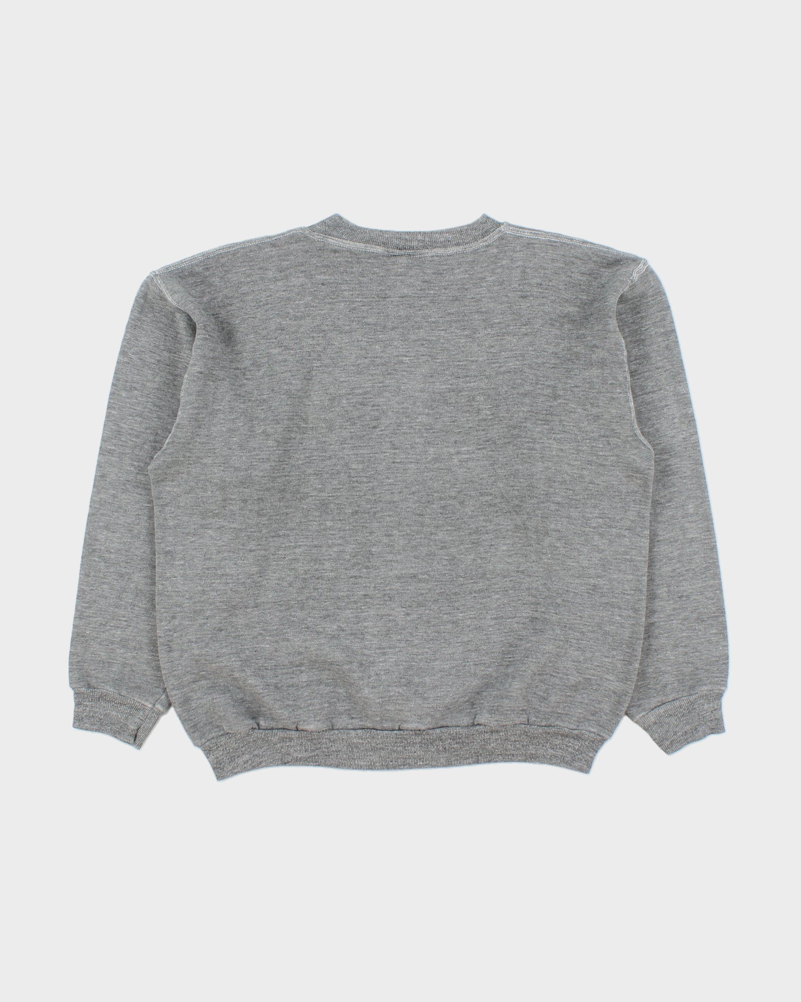 Vintage 1970s Russell Athletic Gold Tag Grey Marl University Of Toronto Made In USA Crewneck Sweatshirt - M