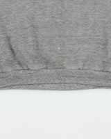 Vintage 1970s Russell Athletic Gold Tag Grey Marl University Of Toronto Made In USA Crewneck Sweatshirt - M