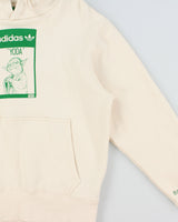 Adidas Originals x Star Wars Cream Yoda Pullover Hoodie - XS