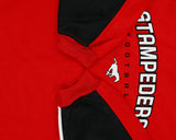 Vintage 2004 Y2K Reebok Calgary Stampeders Embroidered CFL Satin Crewneck Sweatshirt - XL