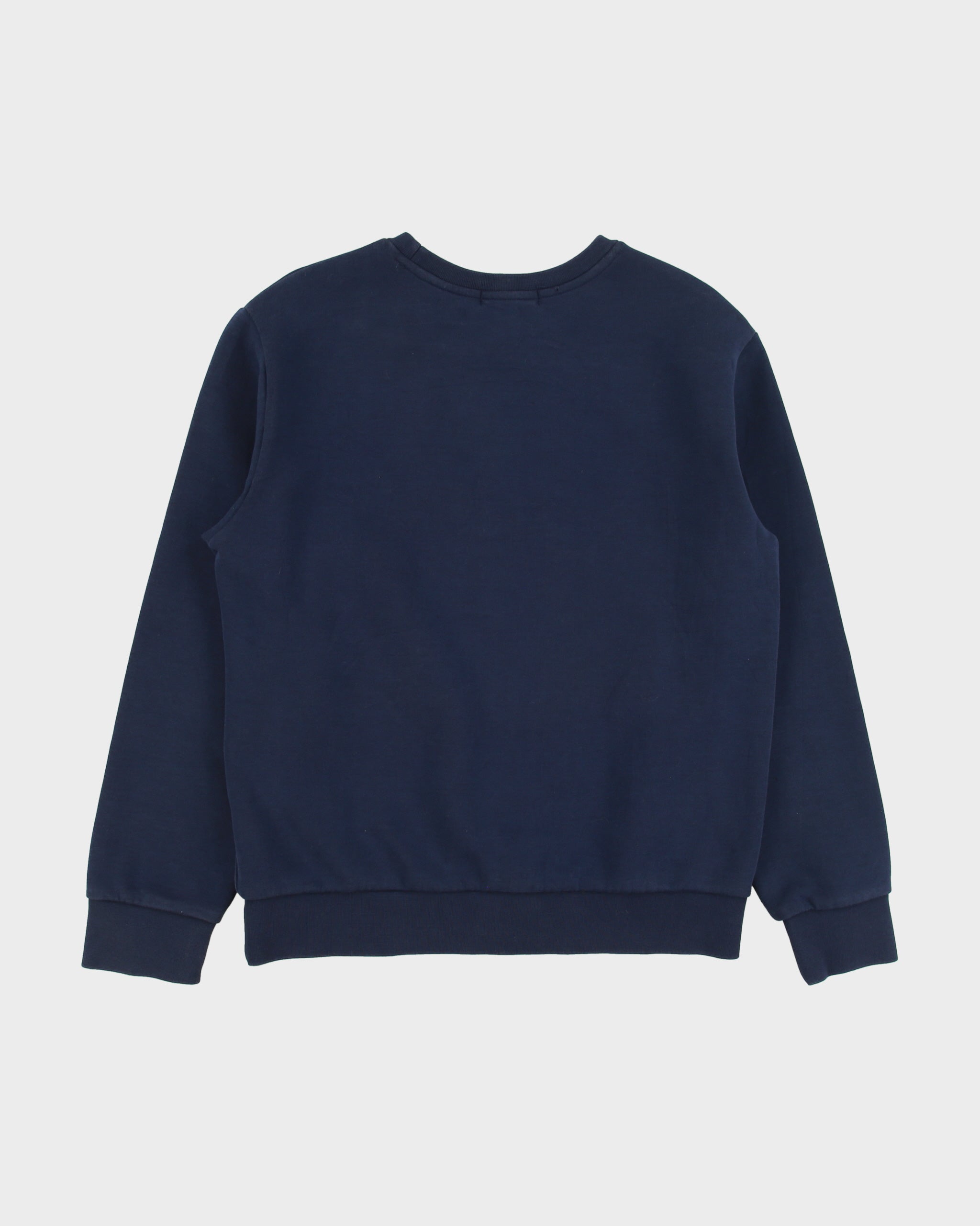 Vintage Polo Ralph Lauren Navy 3M Spell Out Crewneck Sweatshirt - XS